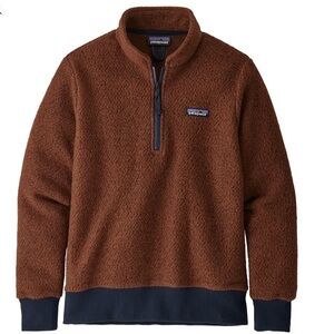 Patagonia Woolyester Fleece - Rust/Brown - Large